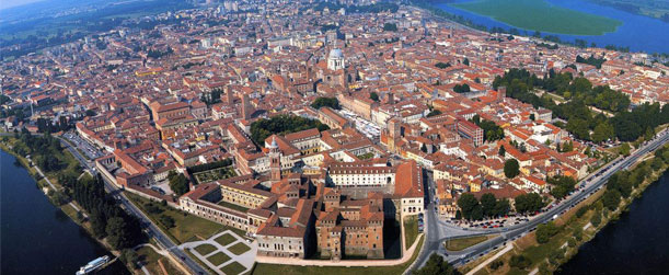 Mantova vista aerea